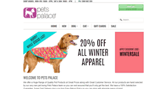 Desktop Screenshot of petspalace.com.au