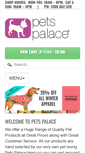 Mobile Screenshot of petspalace.com.au
